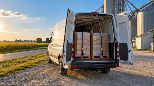 How to maximize efficiency with sprinter van freight shipping in Iowa