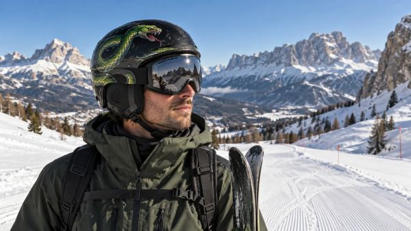 Venom helmet Olympics: Austin Florian’s standout design in 2026