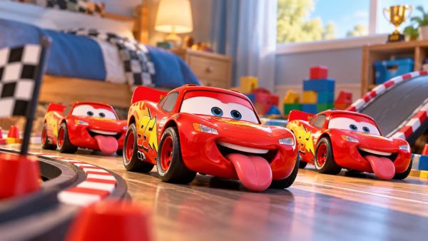 Why you need tongue out Lightning McQueen toys now